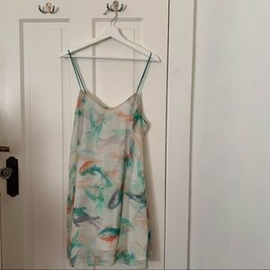 Watercolour Zara dress - fits above the knee